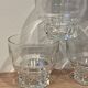 6 vintage glasses