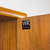 Meuble en teck de Wk Möbel, années 1970