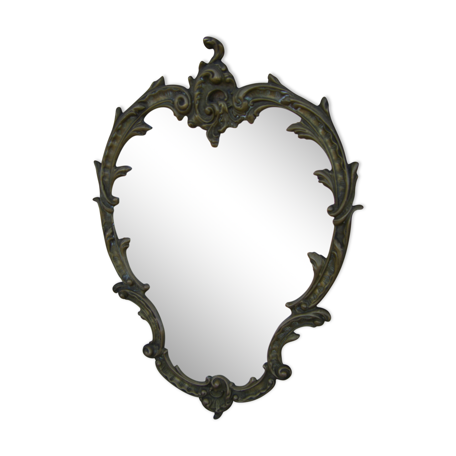 Bronze wall mirror