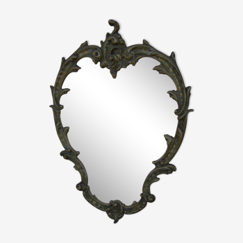 Bronze wall mirror