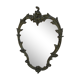 Miroir mural en bronze 44x32cm