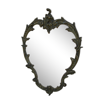 Bronze wall mirror