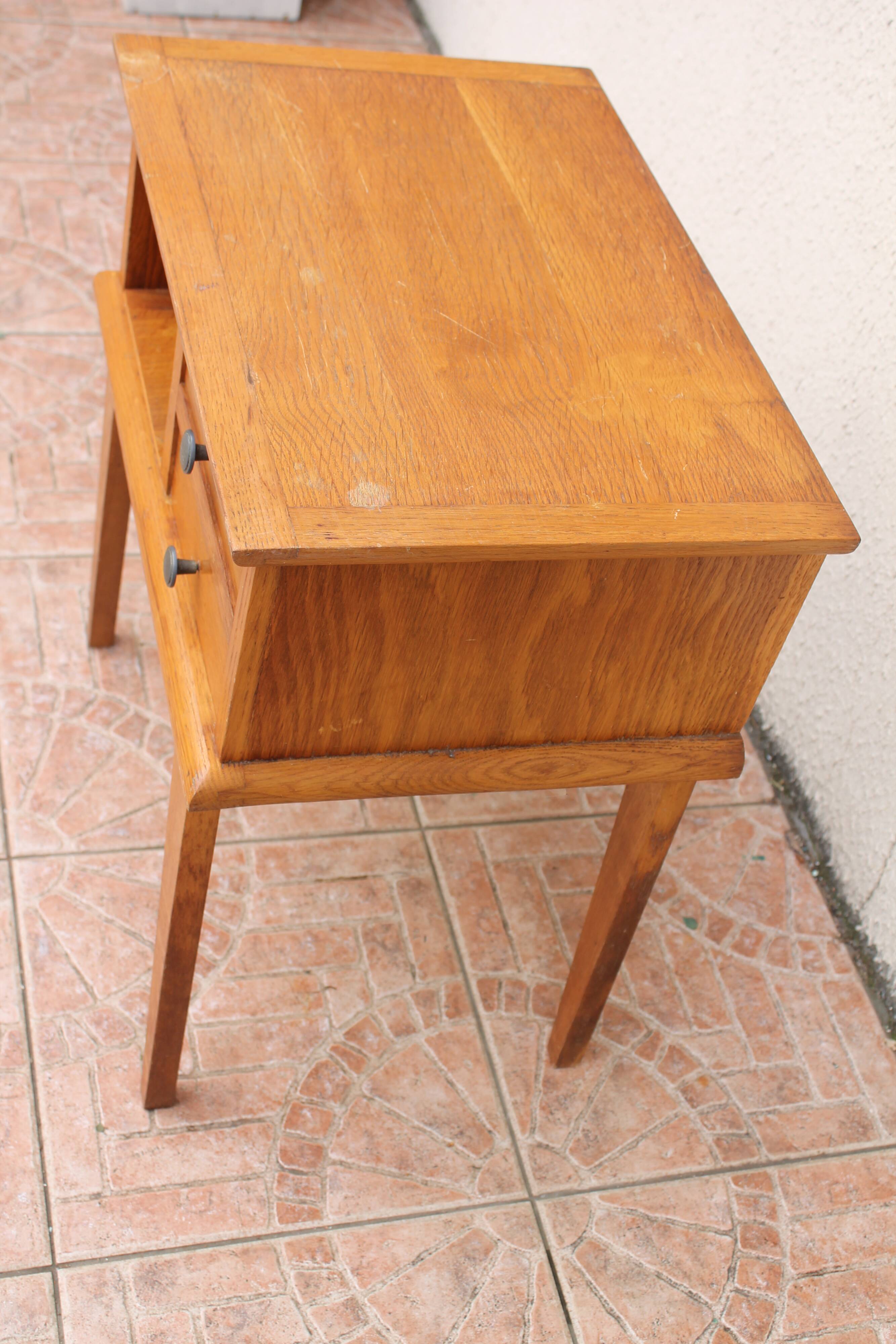 Vintage bedside table