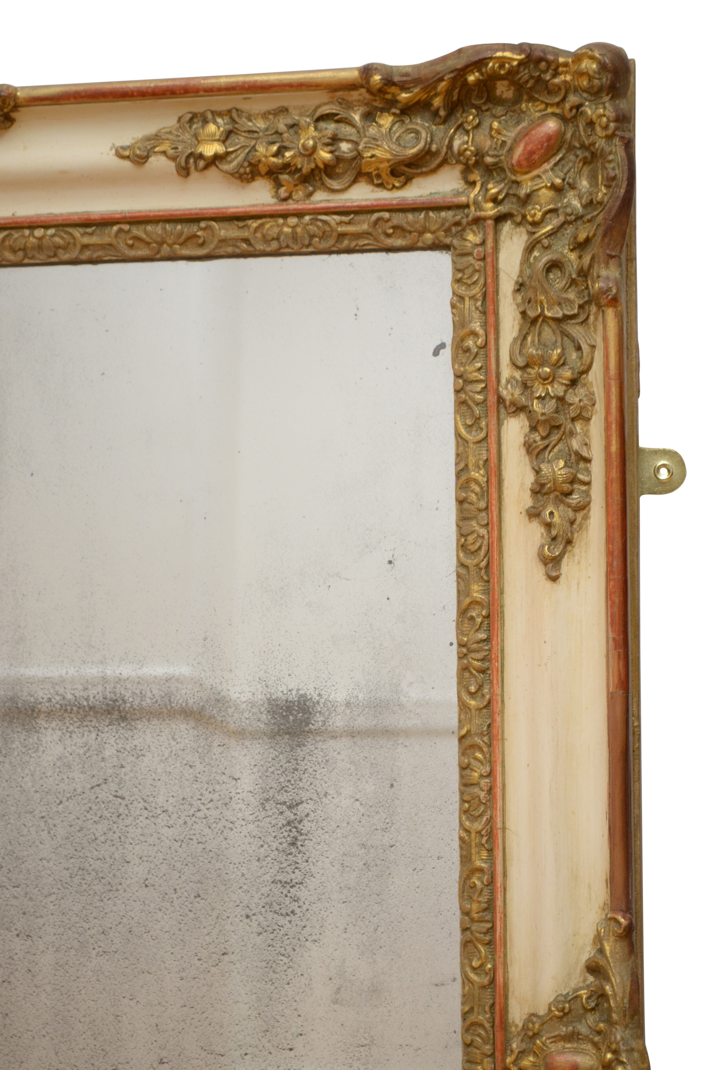 Elegant 19th century gilt mirror