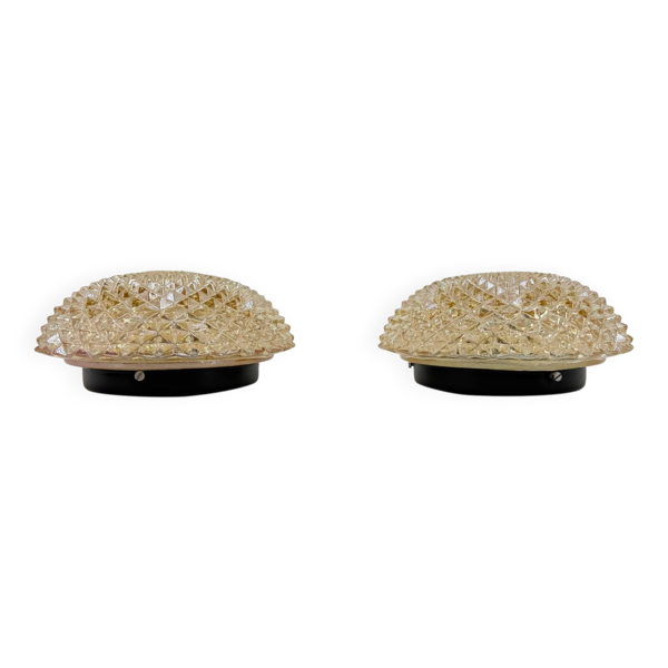 Appliques ambrée vintage