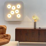 Space Age- Decorative fiberglass wall lamp - France - 1970