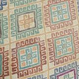 3x9 Soft Pastel Kilim Runner Rug, 81x286Cm