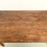 Small farmhouse table / desk in solid cherry wood