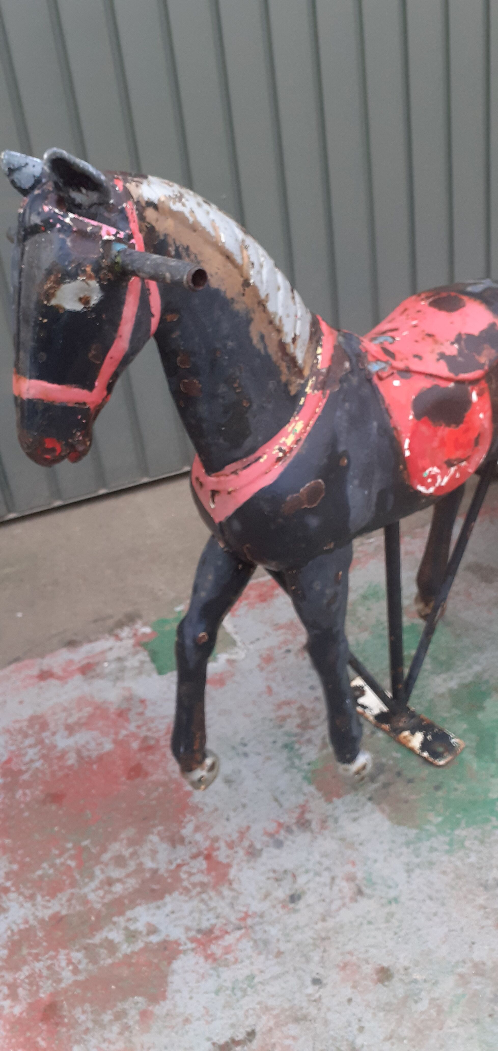 Sulky metal 50s two-seater