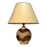 Lampe de table Art déco attribuée à Jean Besnard, céramique, France, 1935