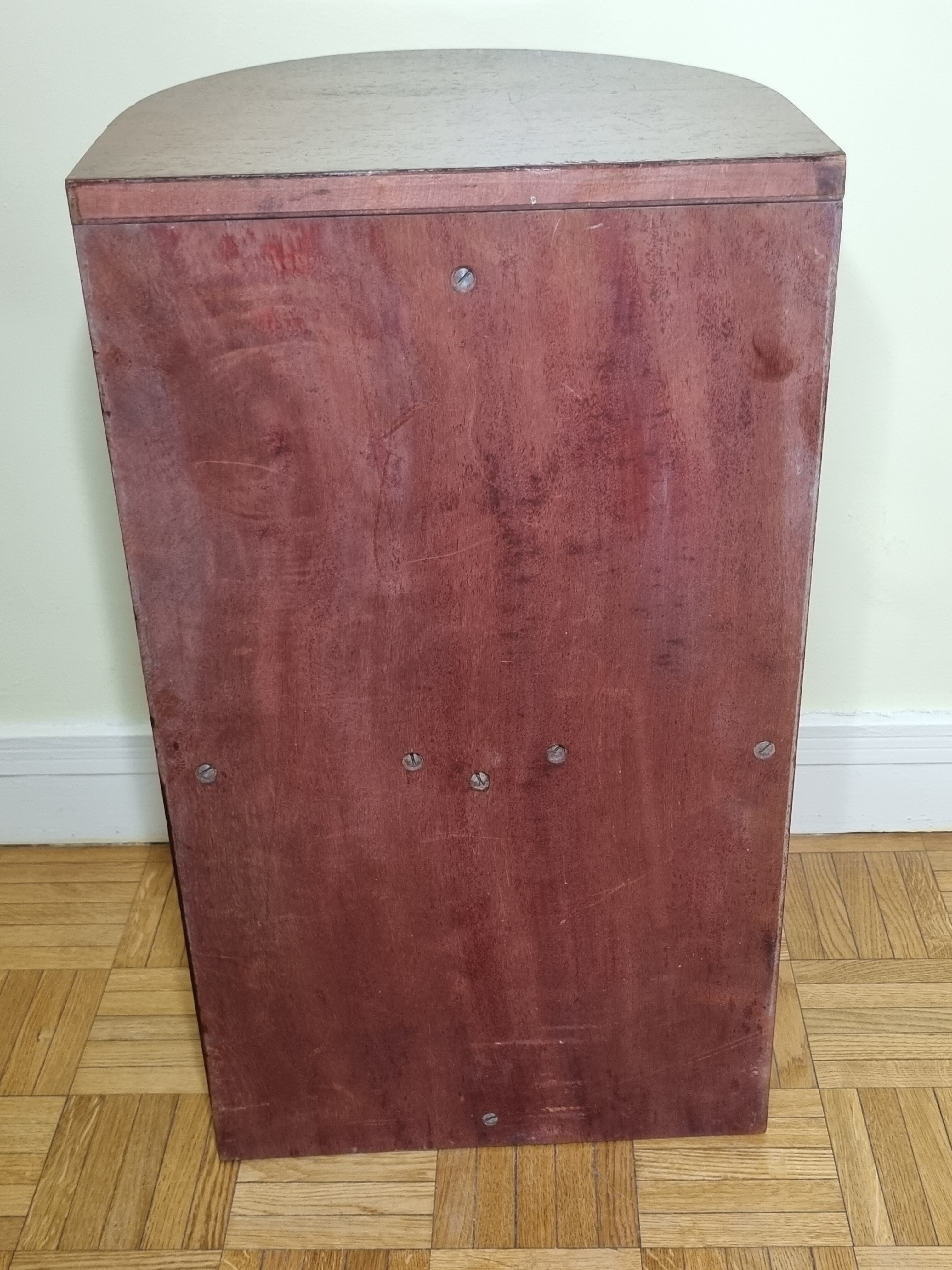 Half-round art deco style console