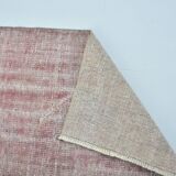 Pink Oushak Turkish Runner sku 3370