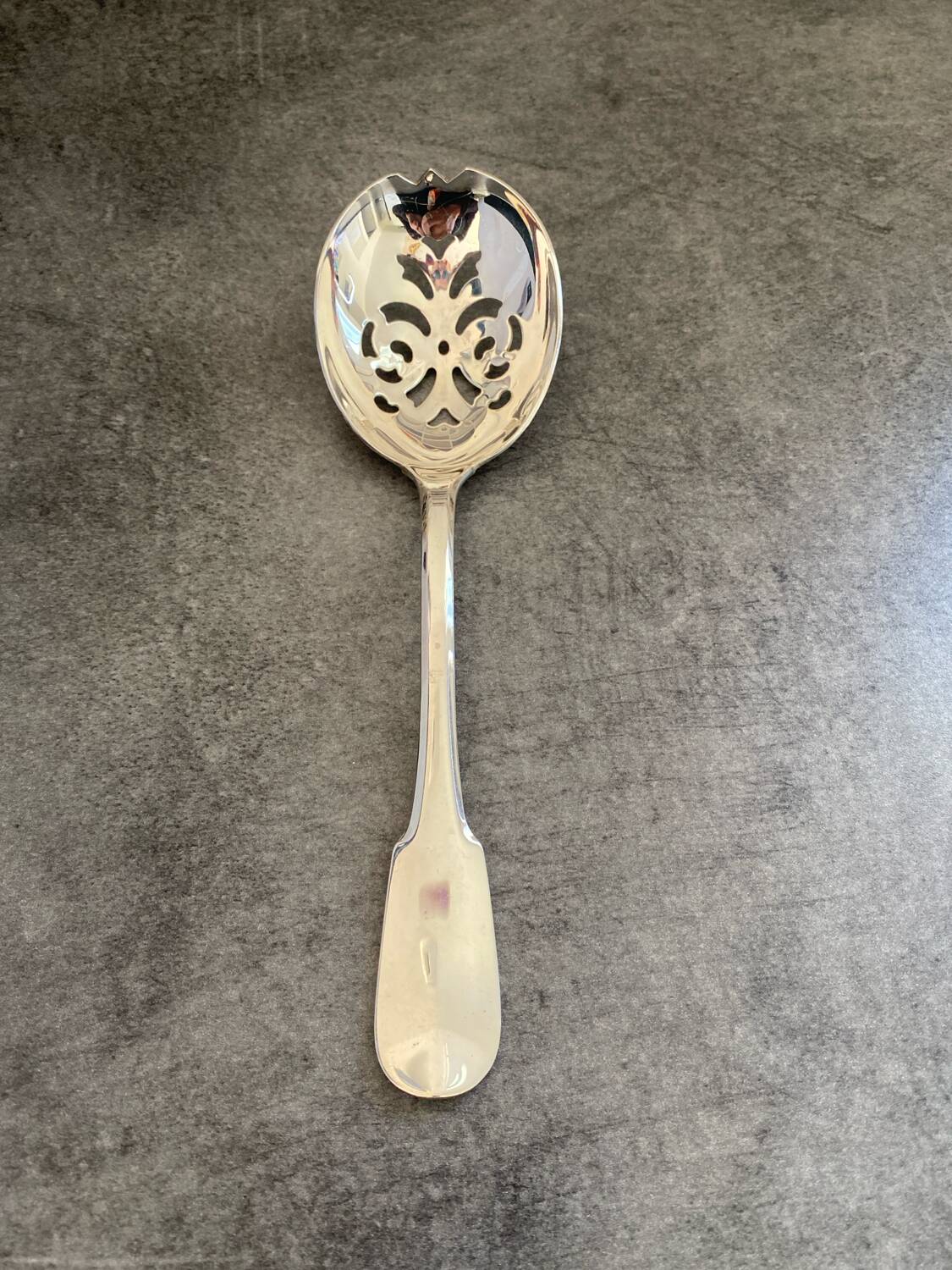 Cristofle Cluny ice cream spoon