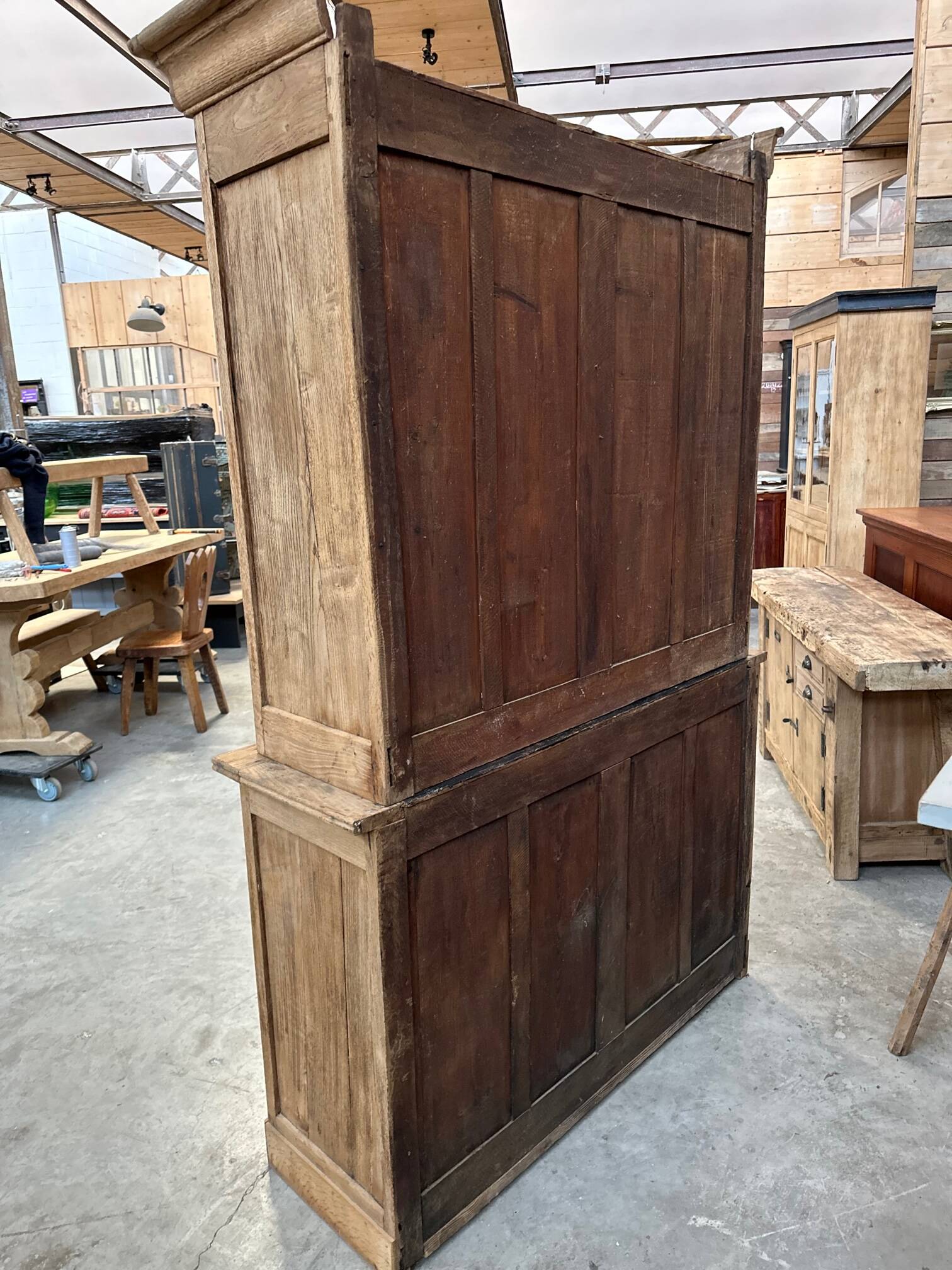 Late 19th century dresser in solid oak