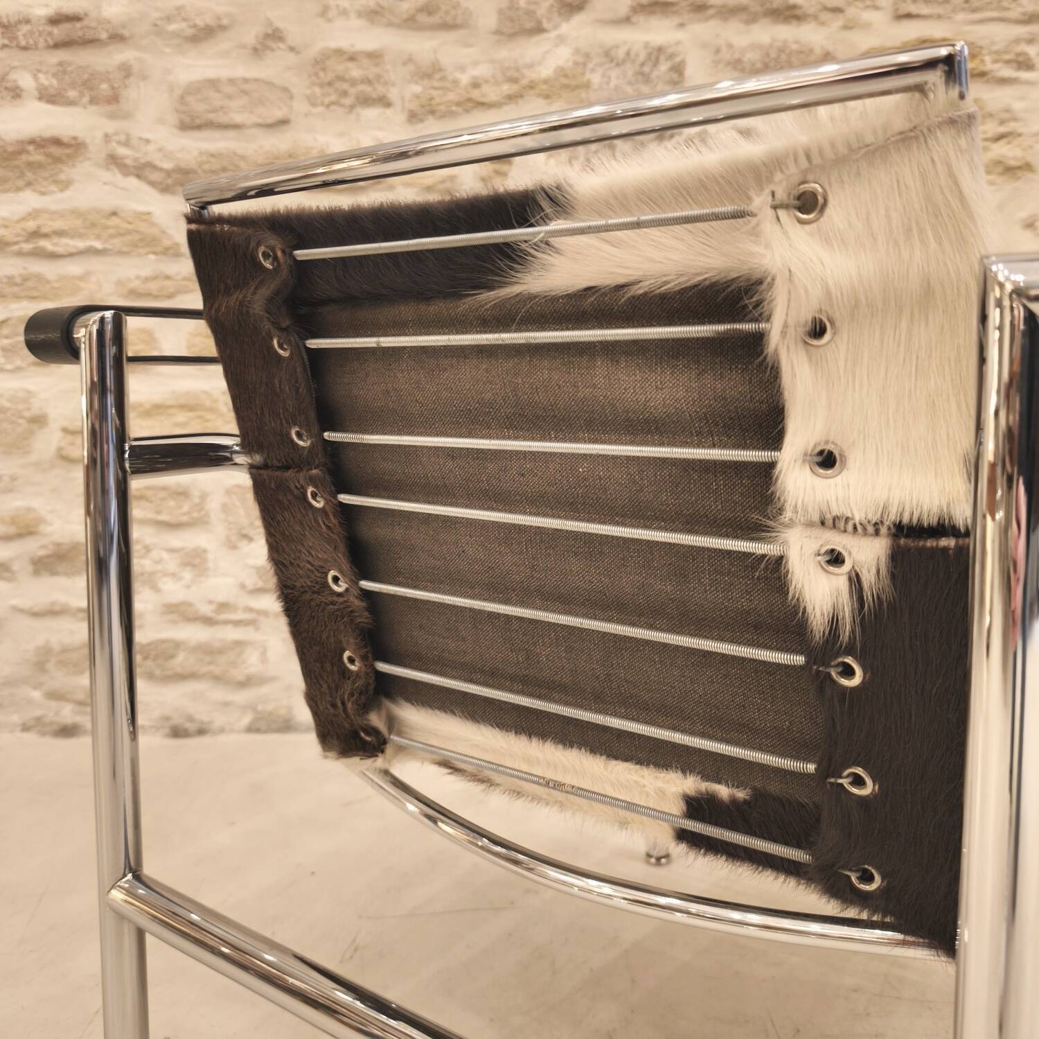 LC1 armchair designed by Perriand / Le Corbusier, Cassina, 1960