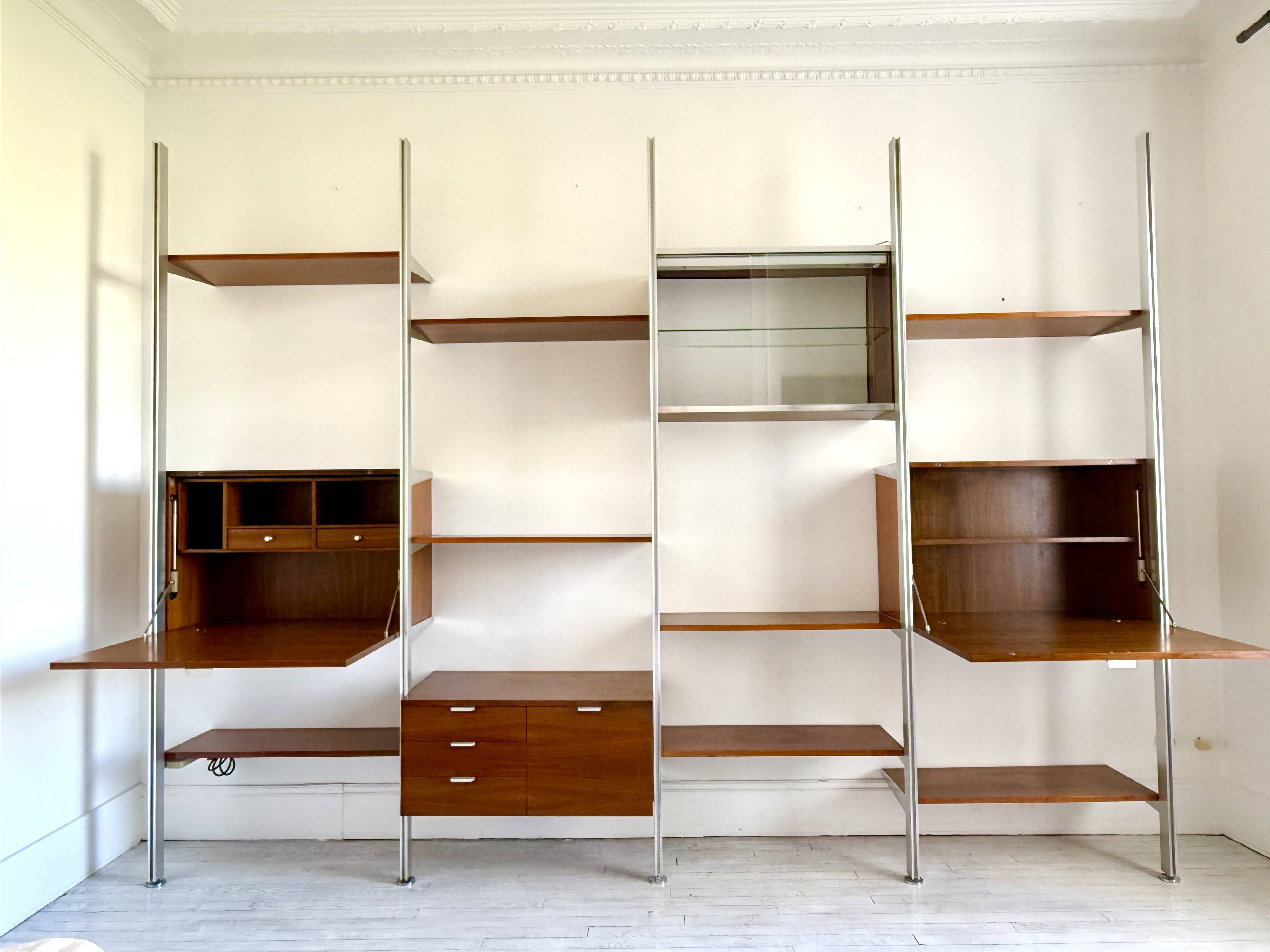 Modular floor library CSS George Nelson by Mobilier International
