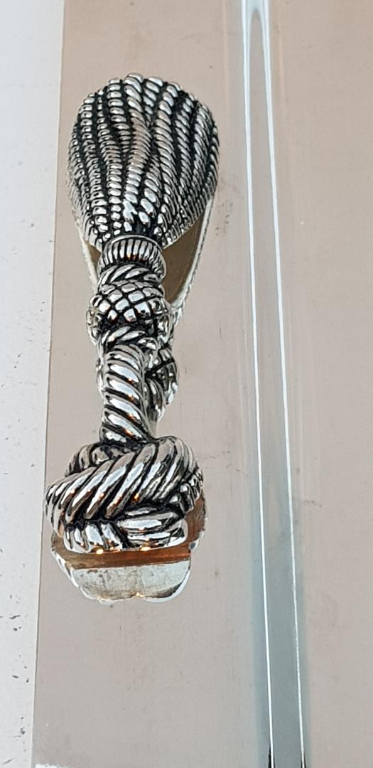 70s silver metal tray