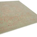 Tapis Oushak turc fait main 251 cm x 335 cm