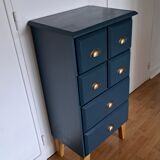 Rød Sødgren blue ganne chest of drawers