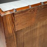 Faux bamboo chest of drawers 1900