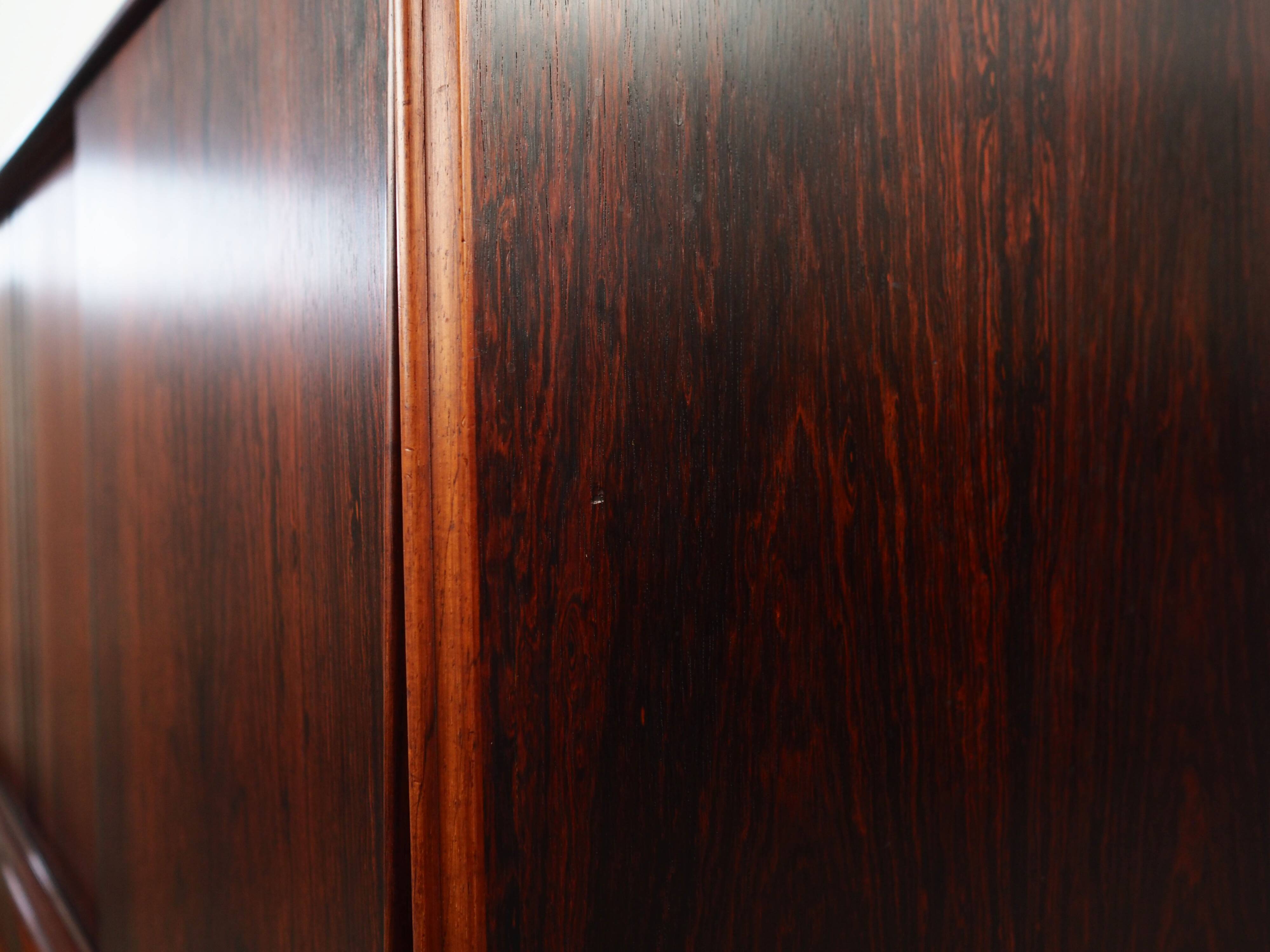 Rosewood highboard, Danish design, 1960s, designer: E.W. Bach