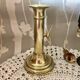 Golden copper candle holder with Belle Epoque pusher