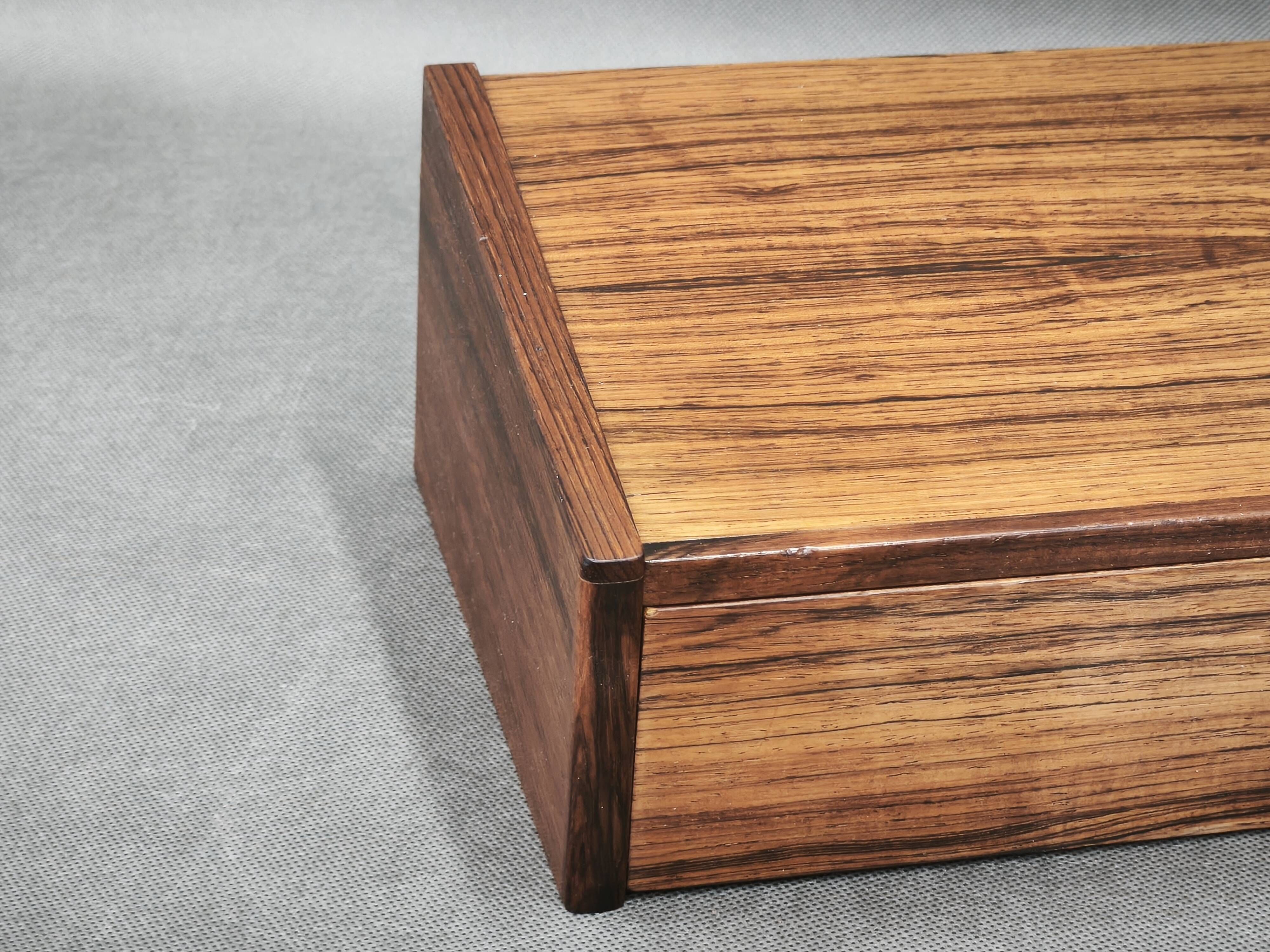 Pair of Danish Rosewood Floating Bedside Tables, 1960s