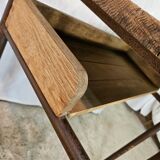 School desk 1950 one place adult size with locker