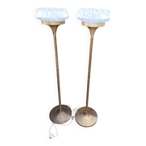 Paire de lampadaire laiton - maison