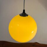 Opaline globe suspension from the 80s