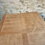 Grande table à manger ancienne en chêne – Extensible – France, années 1920