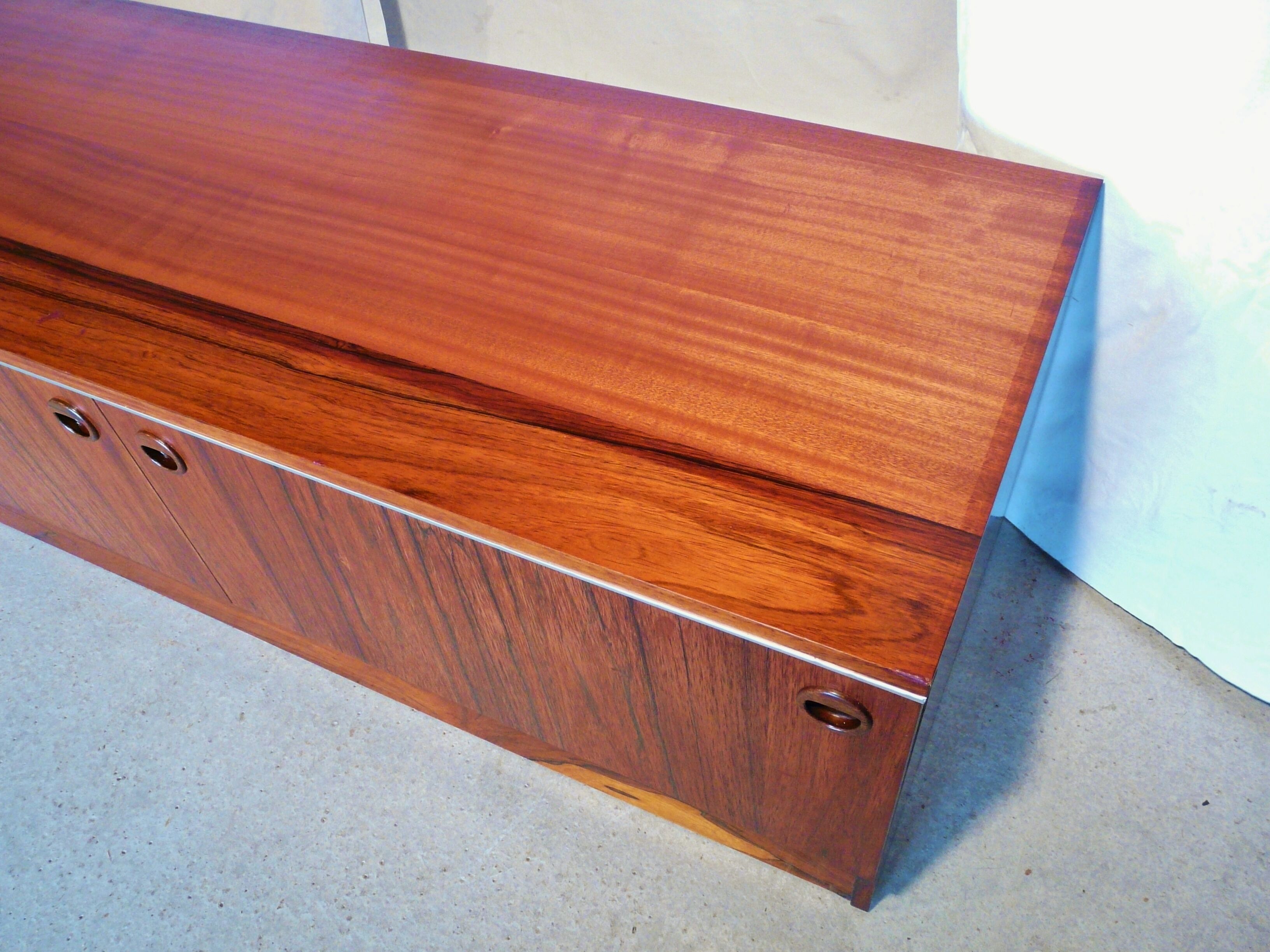 Scandinavian rosewood enfilade