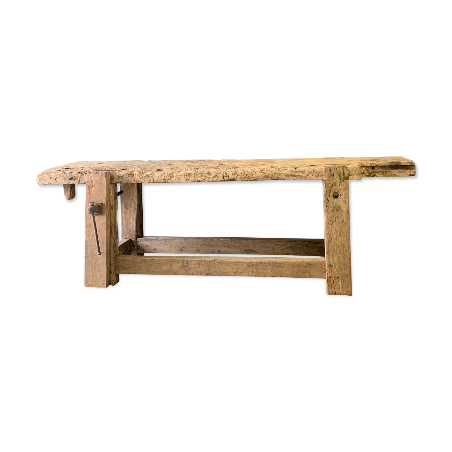 Old carpenter workbench
