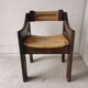 Fauteuil brutaliste design italien