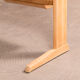 Casala double office in solid beech renovated and restyled, circa 1960