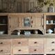 Antique oak dresser top