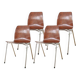 Set of Pagholz chairs, Germany 1970s