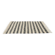 Tapis kilim ethnique blanc et noir
