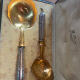 Silver dessert service