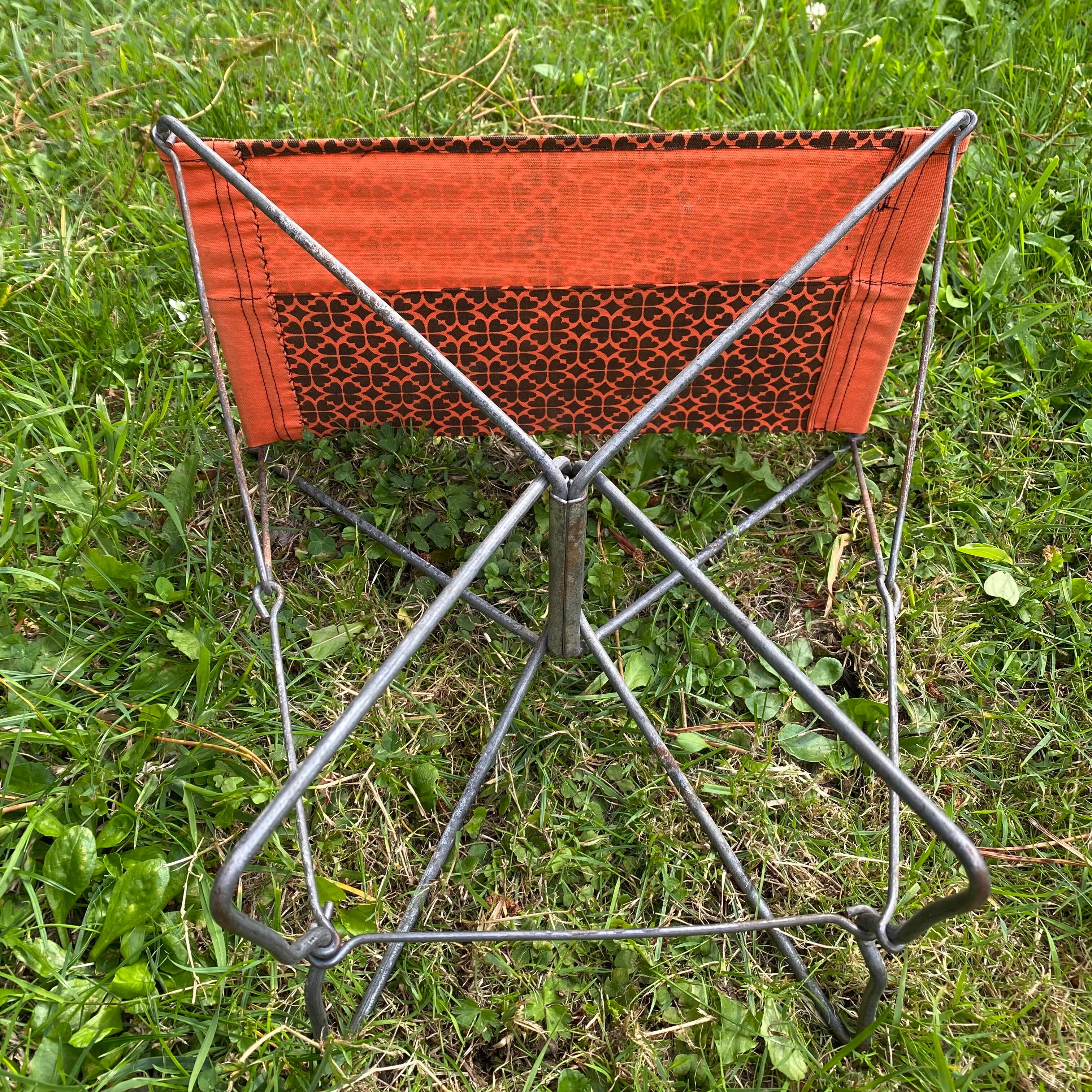 Vintage folding stool