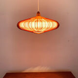 Walnut pendant lamp by Temde