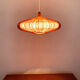 Walnut pendant lamp by Temde