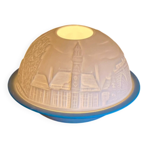 Photophore lithophanie - porcelaine limoges