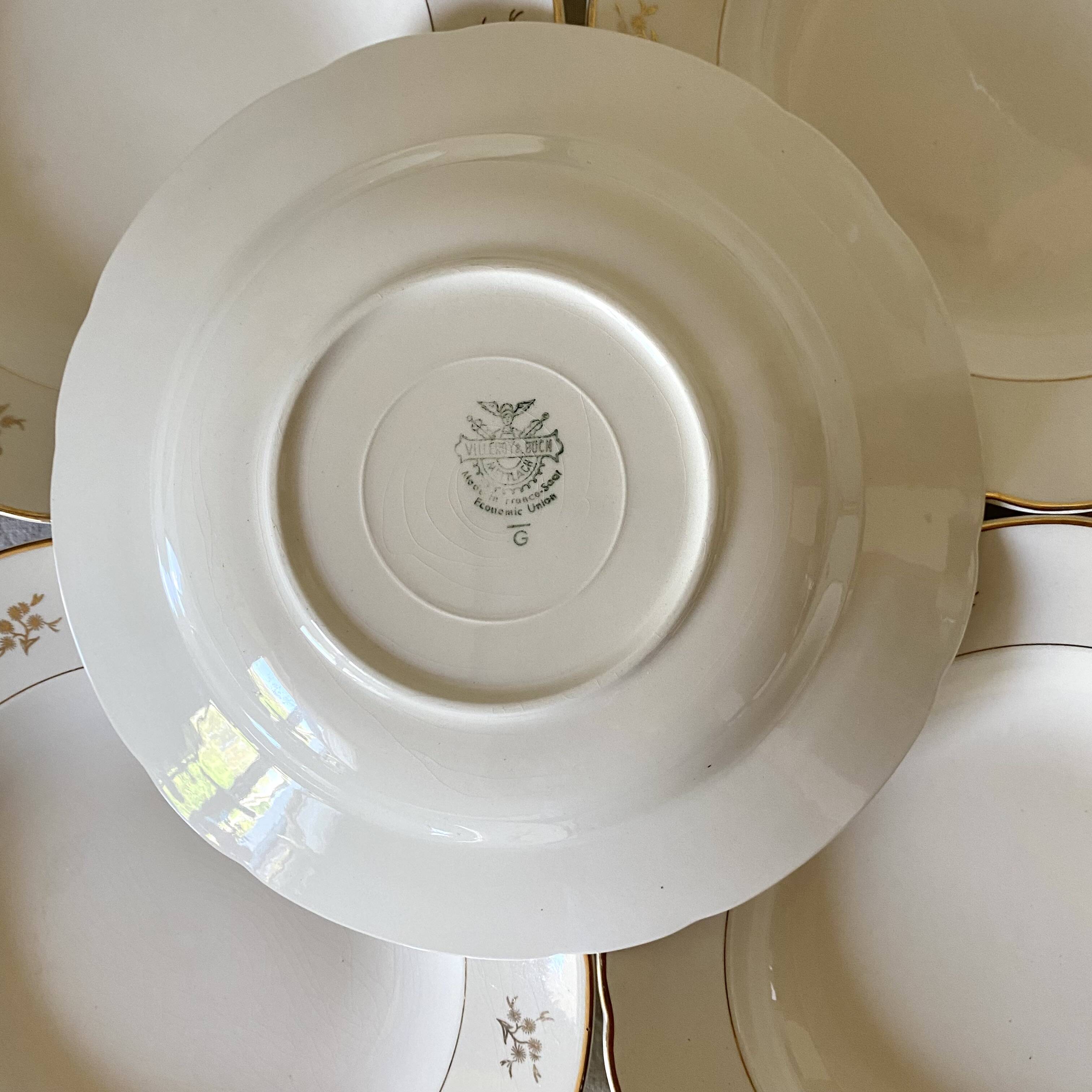 Villeroy & Boch soup plates