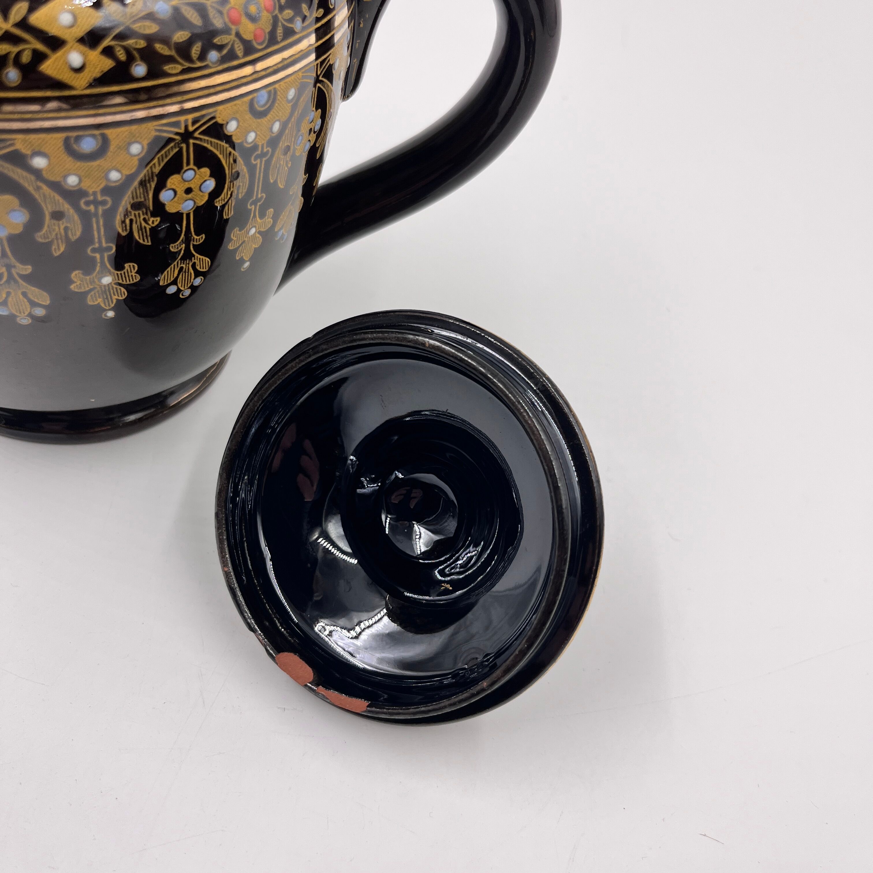 Tea service Sarreguemines Rockingham