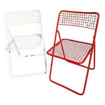 Set of 2 chairs – ted net – niels gammelgaard – ikea – circa 1970 –
