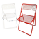 Lot de 2 chaises – ted net – niels gammelgaard – ikea – circa 1970 –