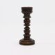 Solid Oak Wooden Skrew Pedestal 1960s