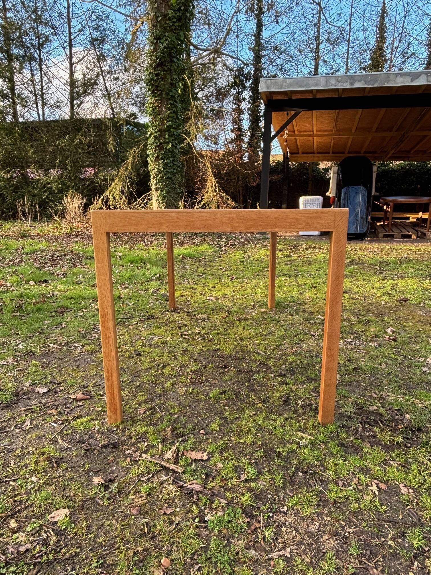 Oak table or desk - Denmark 70s/80s