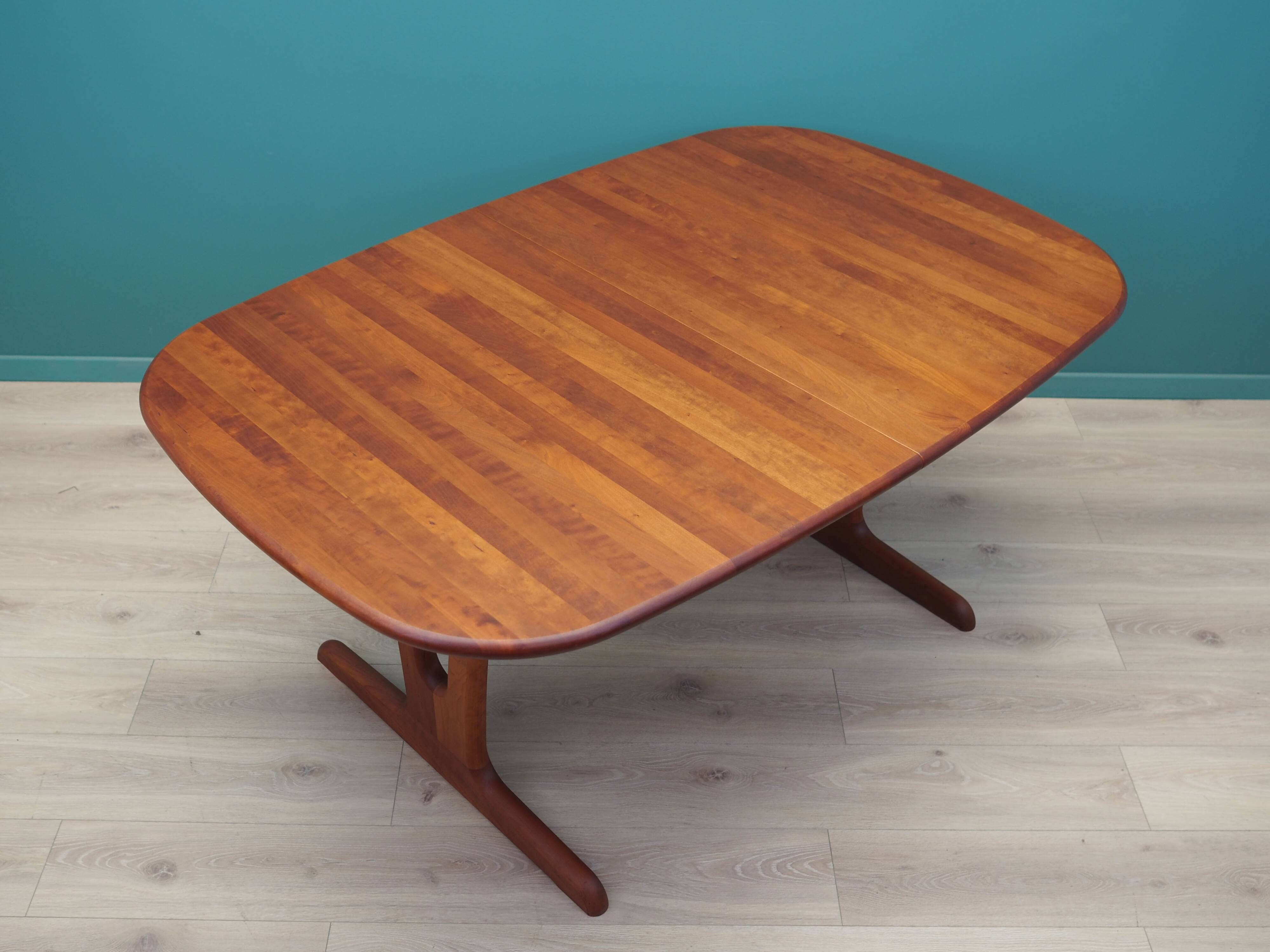Cherry table, Danish design, 1970s, production: Denmark